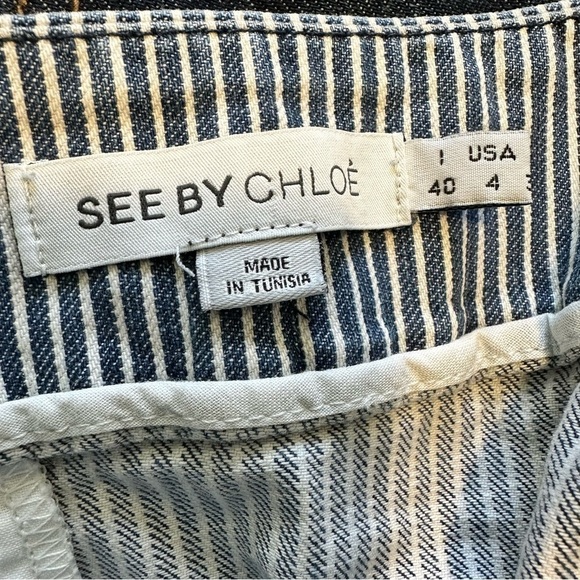 See by Chloe Striped Mini Skirt - Picture 4 of 5